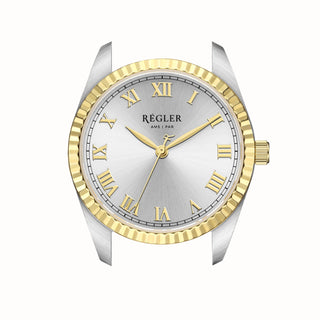 Régler Infinité Watch Case Bi-Colour Silver\Gold - Silver - RéglerRW131234J