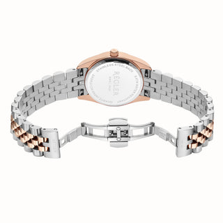 Régler Infinité Watch Strap Steel Bi-Colour Silver\Rose Gold - RéglerRW34511