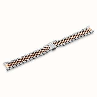 Régler Infinité Watch Strap Steel Bi-Colour Silver\Rose Gold - RéglerRW34511